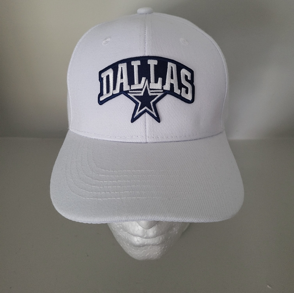 Dallas Cowboys White Throwback Hat